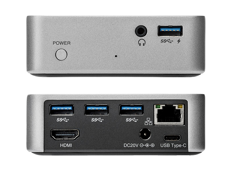 本体前面と背面