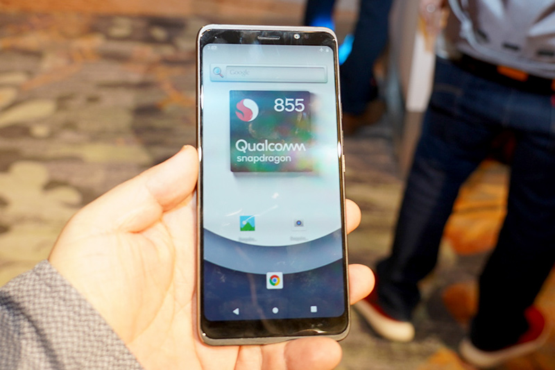 Snapdragon 855を搭載したスマートフォンのQRD(Qualcomm Reference Design)