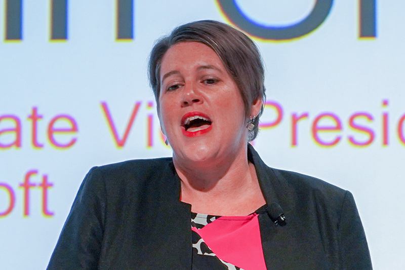 Microsoft 執行役員 エリン・チャプル氏