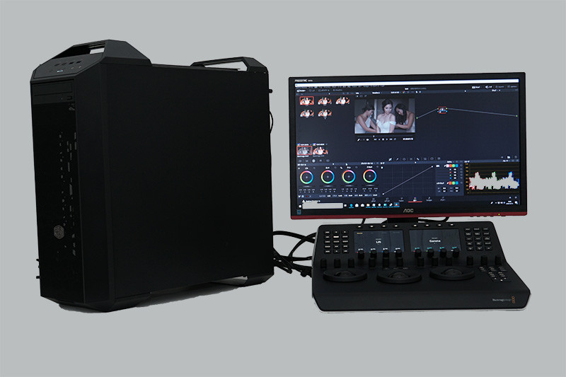 デスクトップに接続したところ