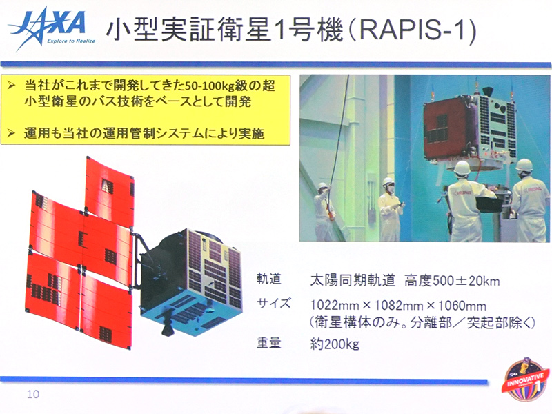 RAPIS-1の詳細