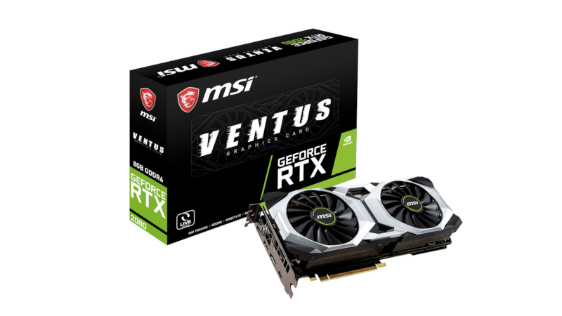GeForce RTX 2080 VENTUS 8G