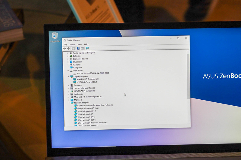 デバイスマネージャ表示