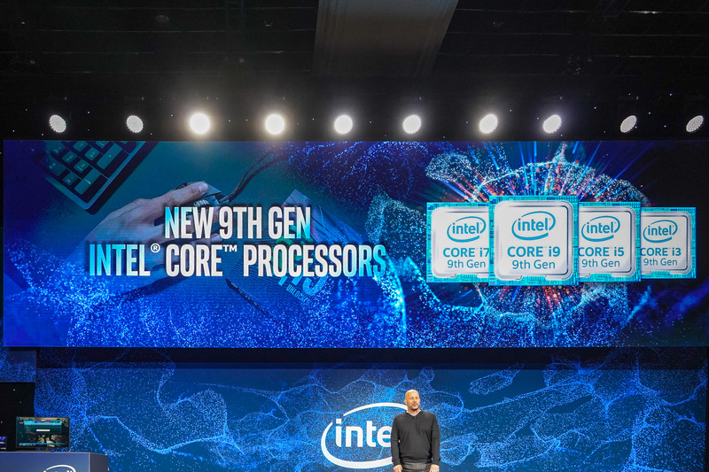 CESの記者会見で第9世代Coreプロセッサの6つの追加SKUが発表された