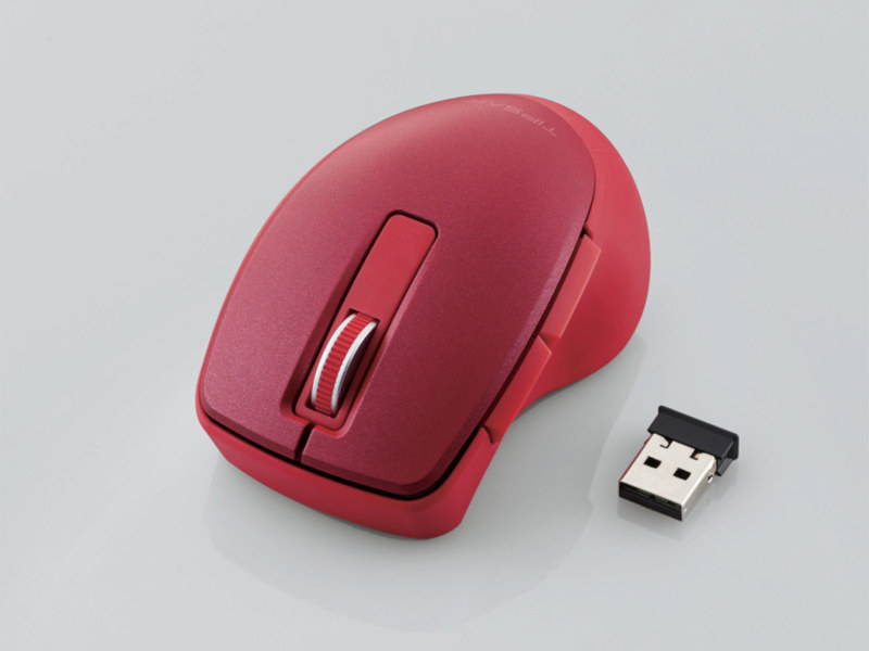 M-TP20DBRD(2.4GHz無線/5ボタン/レッド)