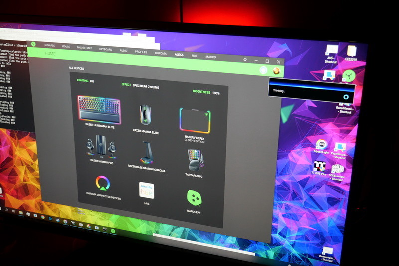 AlexaビルトインのRazer Synapse。2019年第2～第3四半期に提供開始予定