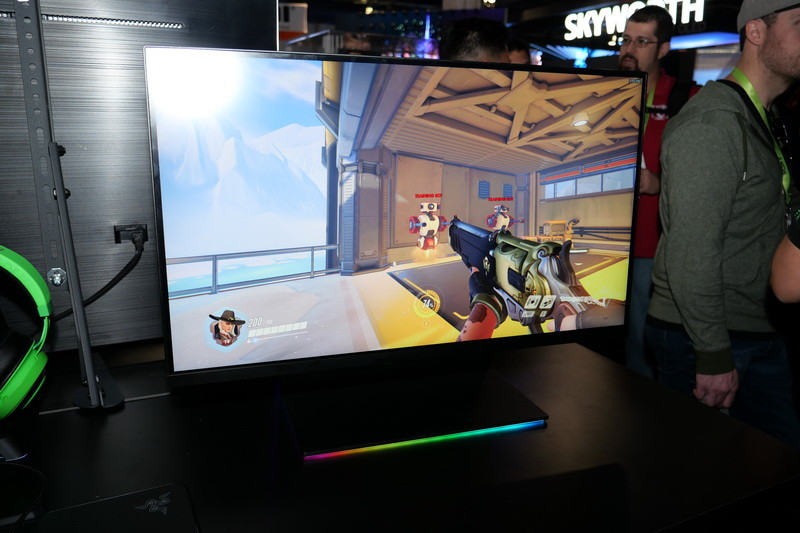 Razer初の27型ゲーミング液晶ディスプレイ「Raptor」