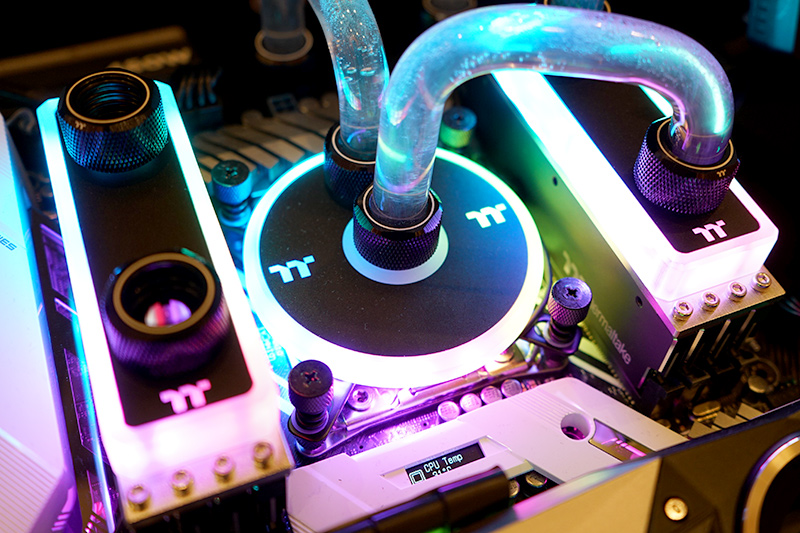 WaterRam RGBの動作デモ