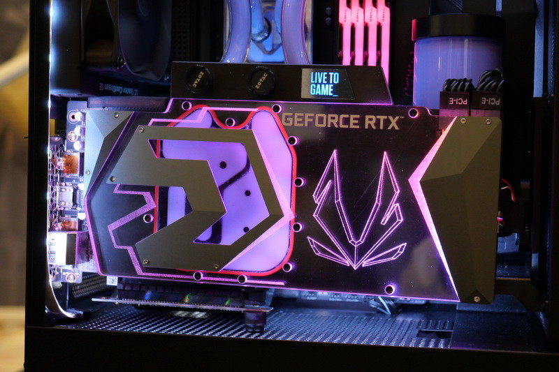 水冷クーラーにはRGB LEDイルミネーション機能を搭載