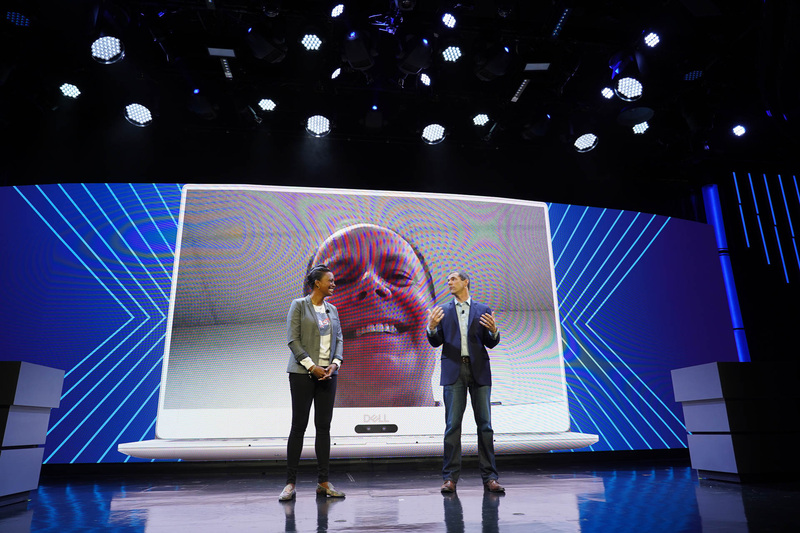 現行モデルでのカメラでビデオチャットをするとこのようなイメージになる