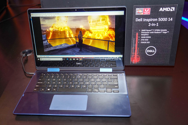 Ryzen 7-3700Uを搭載したDellのInspiron 5000 14 2-in-1