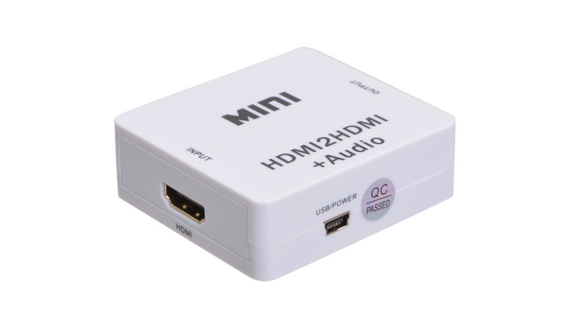 HDMI音声分離アナログ出力アダプター