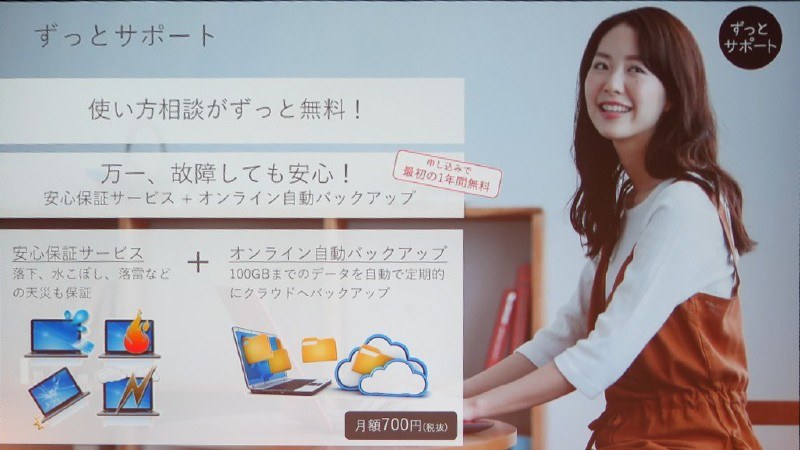 ずっとサポートの提供