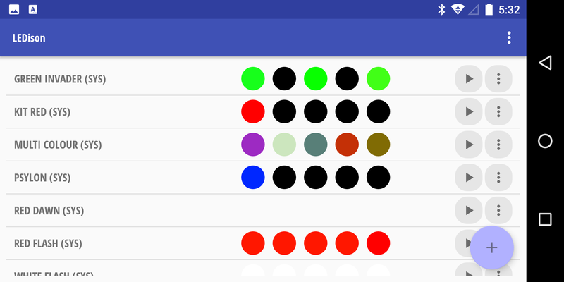 LEDison(1/2) LEDイルミネーションのパターン設定