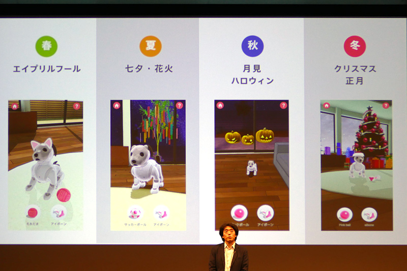 aiboの季節イベント