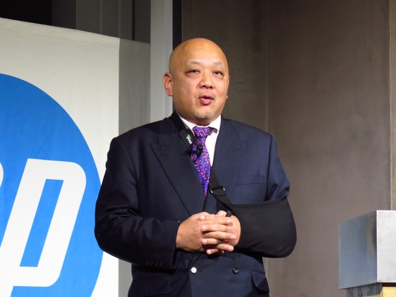 専務執行役員 パーソナルシステムズ事業統括の九嶋俊一氏