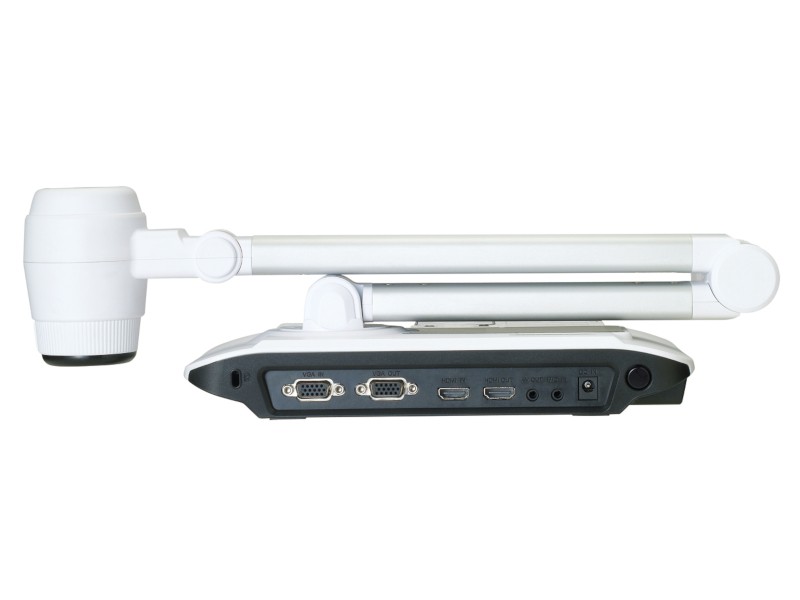 アームを折りたたんだ状態