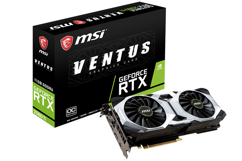 GeForce RTX 2080 Ti VENTUS 11G OC