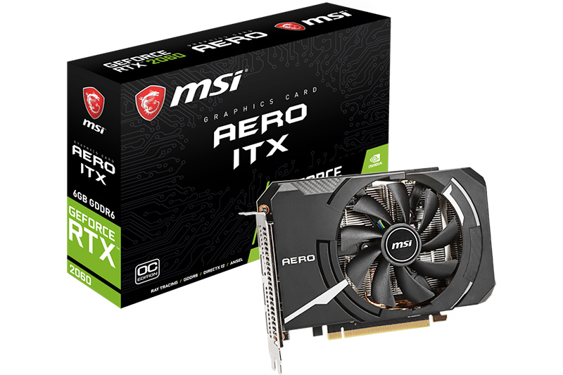 GeForce RTX 2060 AERO ITX 6G OC