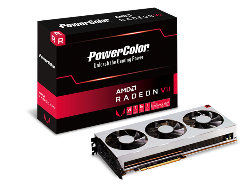 PowerColorのRadeon VIIカード