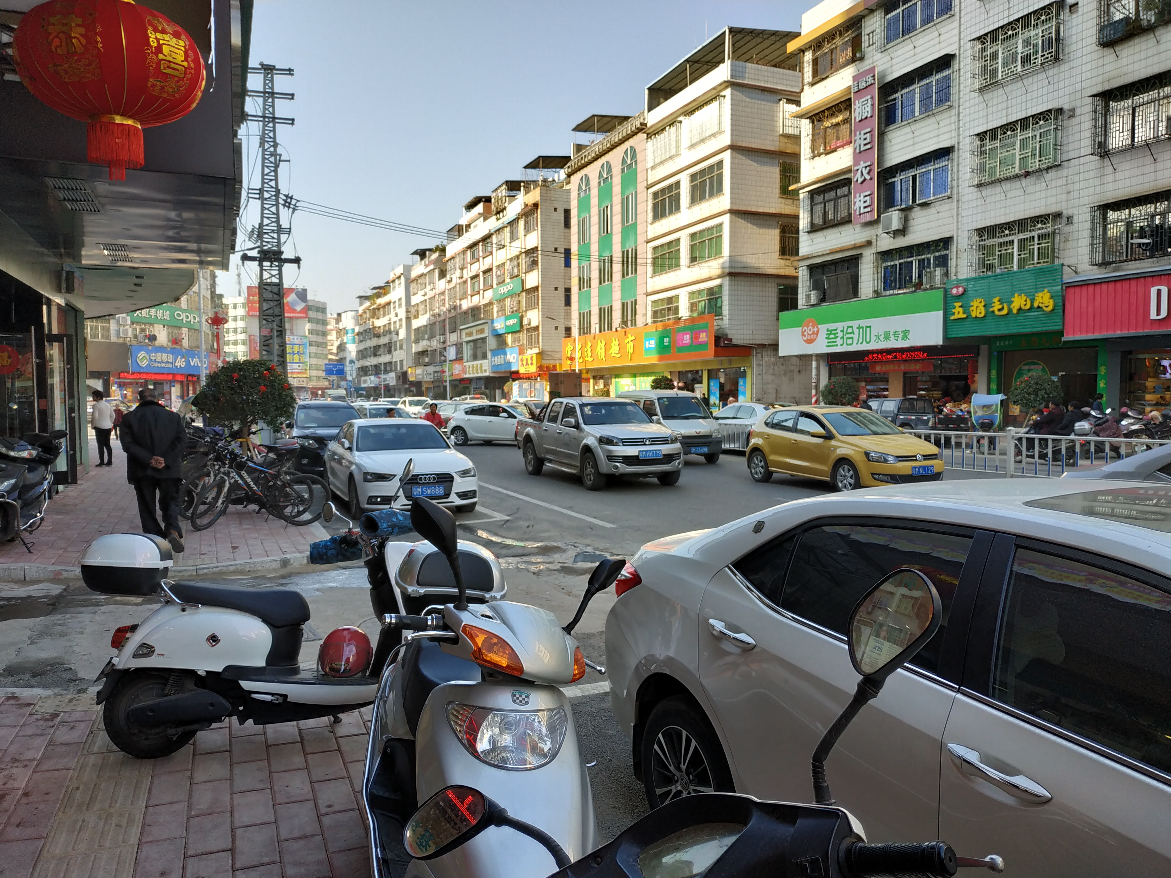 このショットでも遠近のピントの合い具合がよくわかるだろう