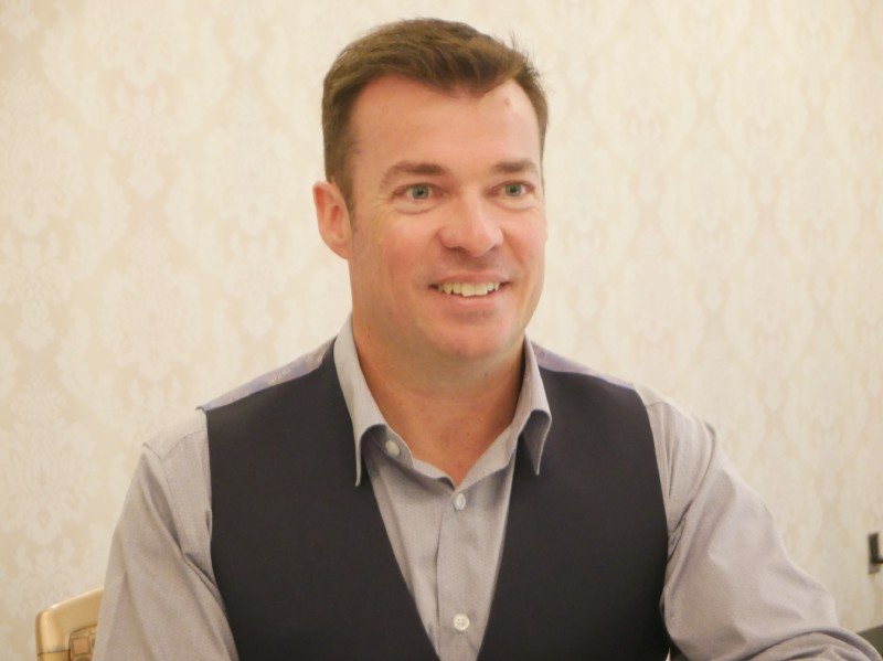 2018年11月に都内でインタビューに応じてくれたロードリック・ラピン氏