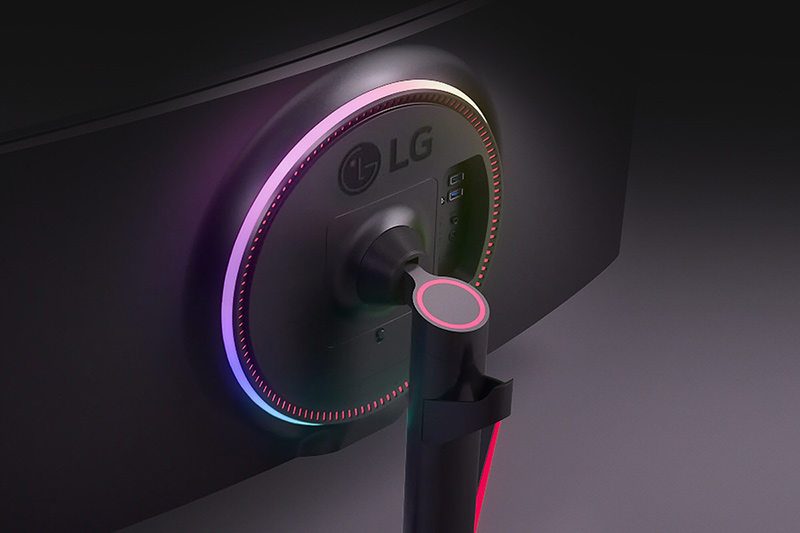 背面にライトを搭載