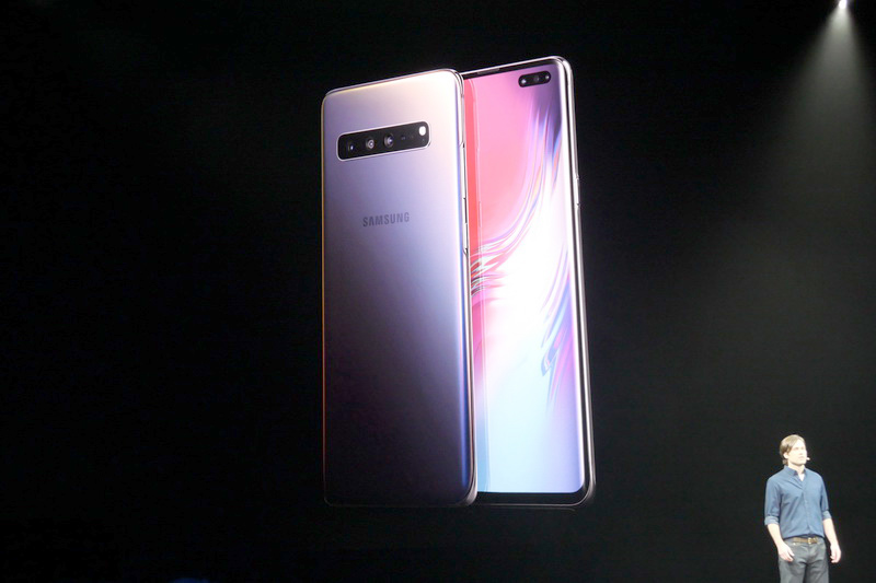 Galaxyシリーズ初の5G対応スマートフォン、Galaxy S10 5G