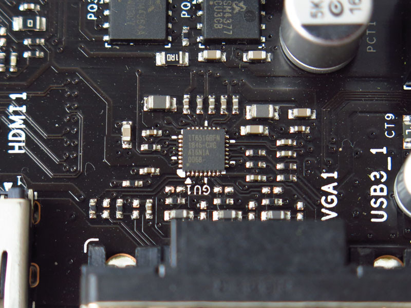 DisplayPort→アナログRGBコンバータ「IT6516BFN」