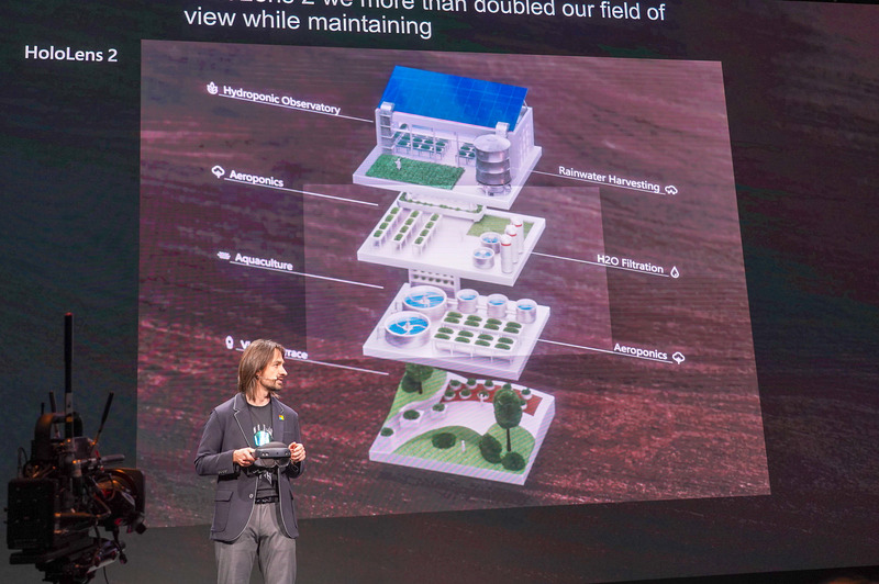 HoloLens 2でのARの見え方