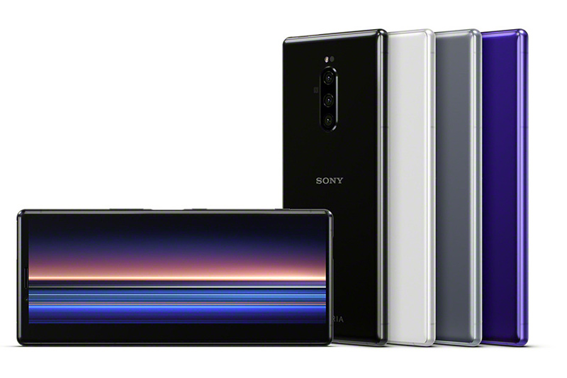 Xperia 1。21:9/4K 有機ELディスプレイの採用で縦長のデザインが特徴的
