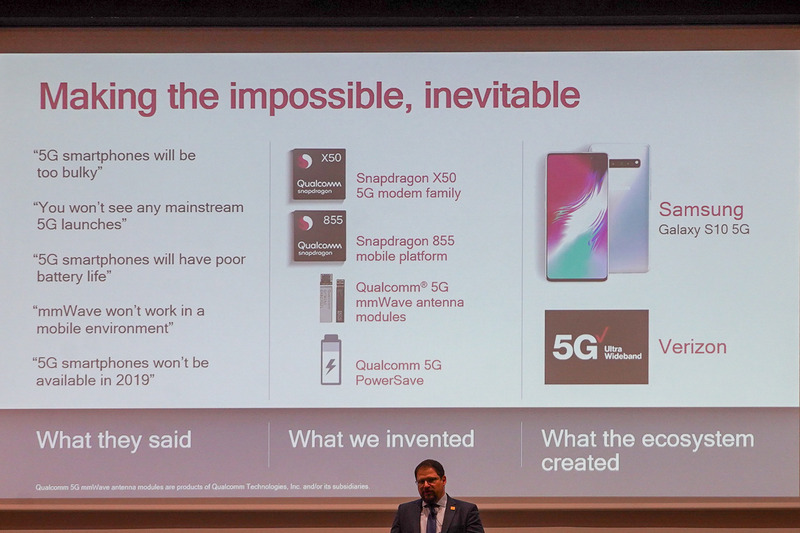 5Gスマートフォンの実現には疑問の声もあったが現実の製品で払拭