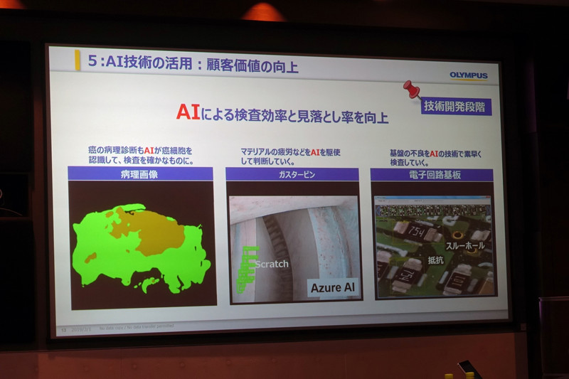 AIでの病理診断や故障検査