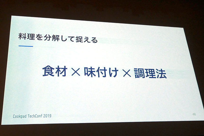 料理を分解して捉える