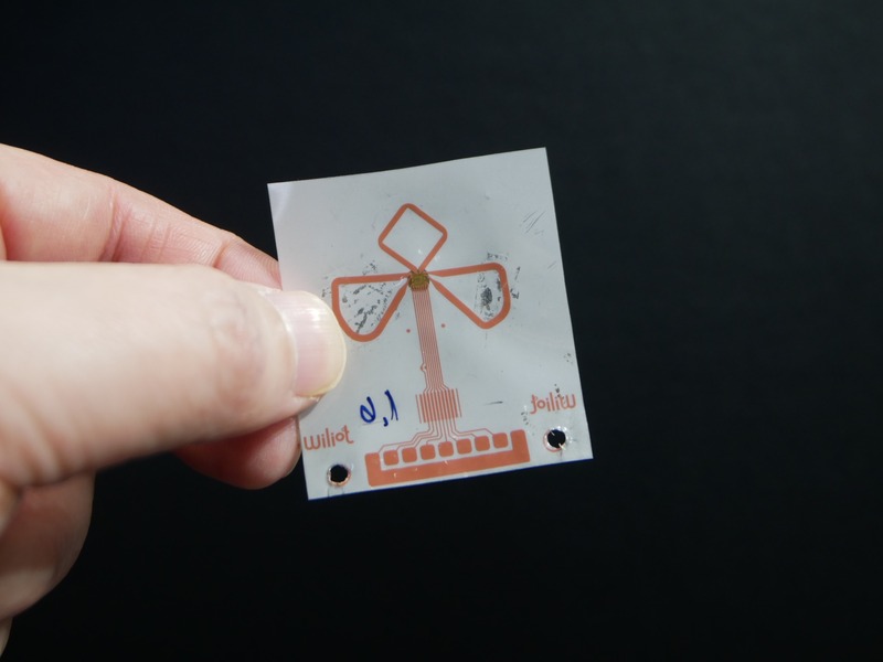 バッテリレスBluetoothセンサータグ