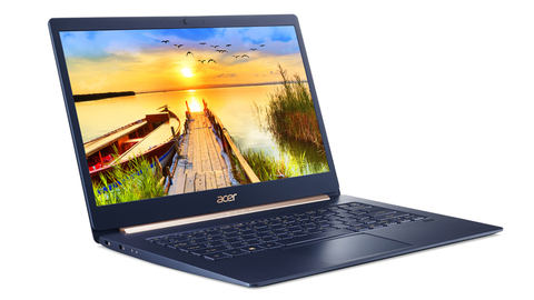Acer - Acerノートパソコン Swift5/軽さ990g/薄さ15.9mm/15.6型 日本エイサー、重量990gの15.6型ノート「Swift 5」 - PC Watch