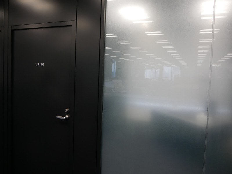 ここが齋藤邦彰社長の部屋