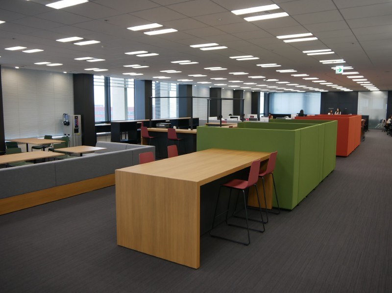 東京オフィスの執務エリアの様子