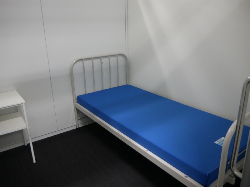 こちらは休憩ルーム。仮眠ができるようになっている