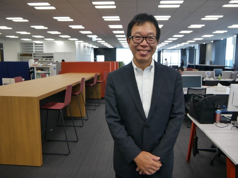 FCCLの齋藤邦彰社長は、東京オフィスを「働き方改革の実践の場」と位置づける