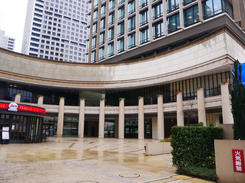 建物の入口の様子