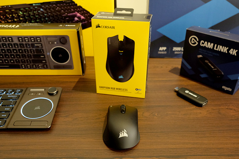 無線マウス「Harpoon RGB Wireless」