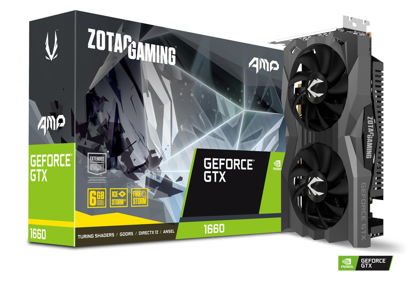 ZOTAC GAMING GeForce GTX 1660 AMP 6GB GDDR5