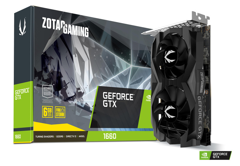 ZOTAC GAMING GeForce GTX 1660 AMP 6GB GDDR5
