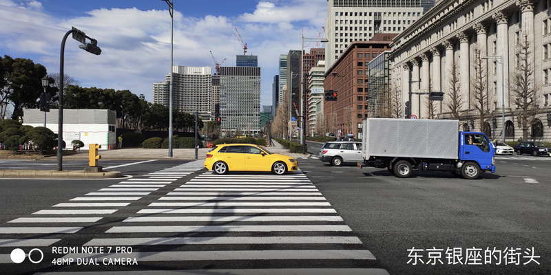 浅草寺や銀座などで撮影されたサンプル