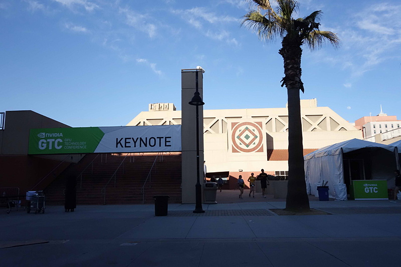 GTC2019のキーノートスピーチが行なわれたSJSU(San Jose State University)