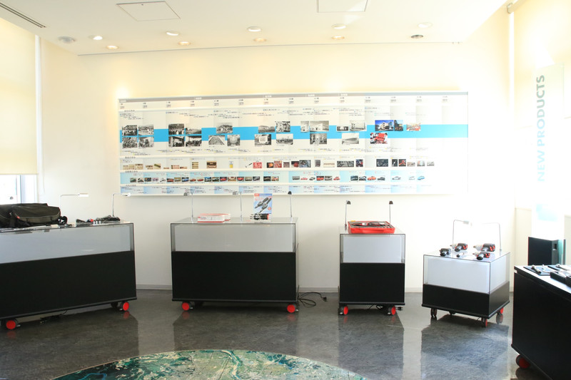 当時の代表的な車も掲示されているので、オッサンにはめっちゃ身近に感じる年表