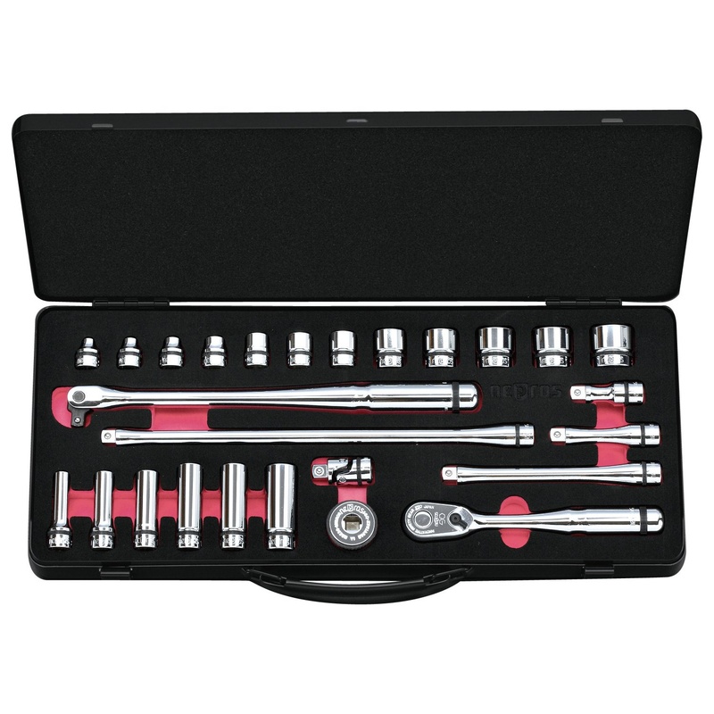 ボクがもらってうれしいのはコレ! nepros 9.5sq.ソケットレンチセット 26点セット