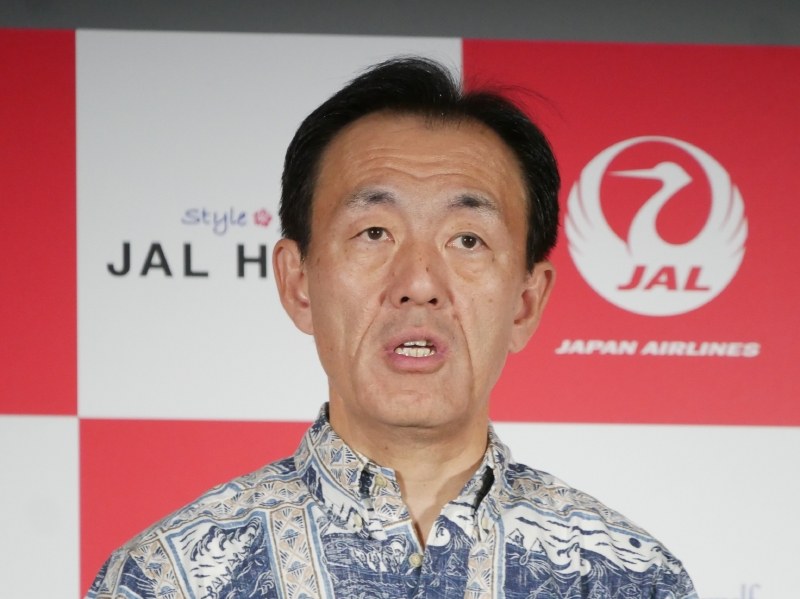 日本航空 常務執行役員 国際路線事業本部長の大貫哲也氏