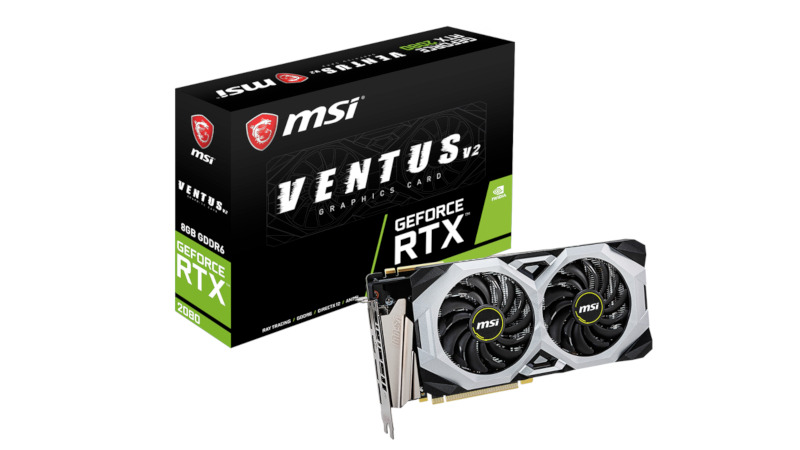 GeForce RTX 2080 VENTUS 8G V2